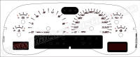 01-03 Durango mph Edge Style Gauge Face