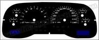 01-03 Durango mph Edge Style Gauge Face