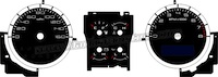 2010-2012 Ford Mustang B-Style Gauge Face