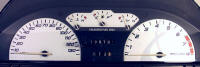 92 Saturn SC2 Silver with Custom Design Gauge Face
