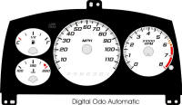 98-99 Cavalier Digital ODO with Tach Gauge Face Auto