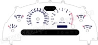 99-04 Ford Mustang GT Gauge Face Standard Style