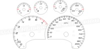 C6 Corvette Gauge Face