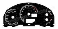 Subaru BRZ Gauge Face - Style 1