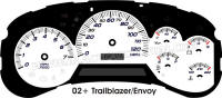 02-05 Trailblazer GMC Envoy Gauge Face