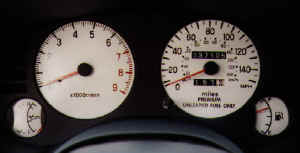 95-99 Avenger/Sebring V6 KPH Gauge Face